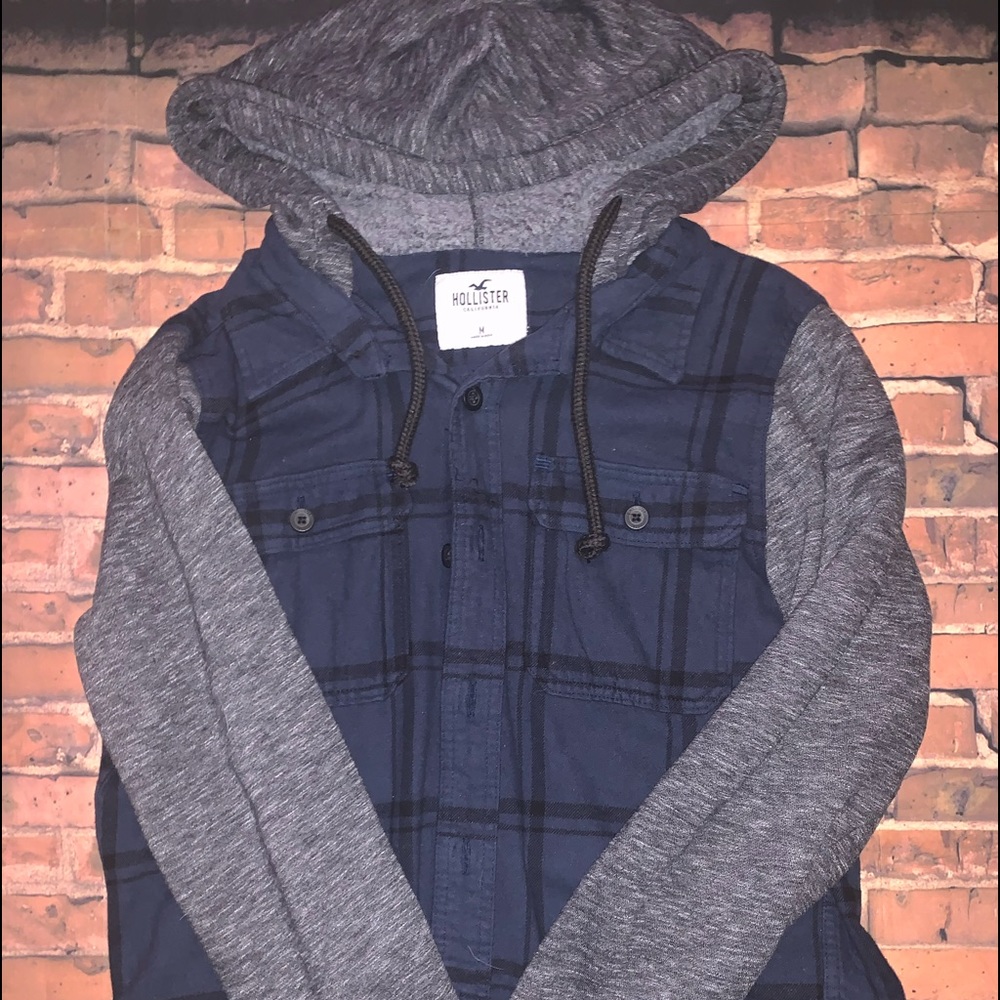 Mens Hollister Button down Jacket